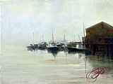 Unknown Wharf painting
